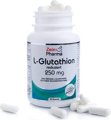 Immagine prodotto di ZeinPharma L-Glutatione 250 mg capsule, 90 capsule
