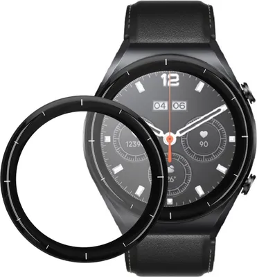 Produktbild von kwmobile 2x Transparente Displayschutzfolie kompatibel mit Xiaomi Watch S1 Folie - Schutzfolie für Fitness Tracker - robuster Displayschutz