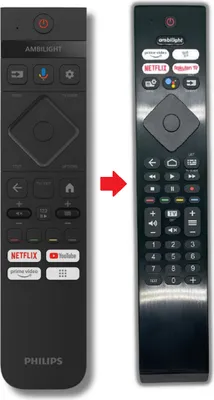 Produktbild von Ersatz Fernbedienung für Philips 43PUS8309/12 | 48OLED809 | 48OLED809/12