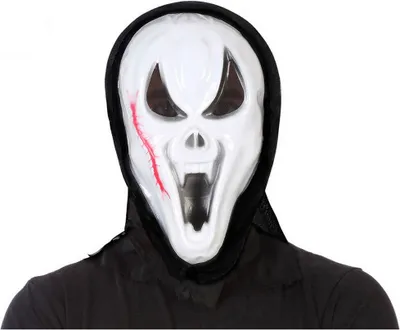 Zdjęcie produktu dla Maska Halloween Demon Kolorowa