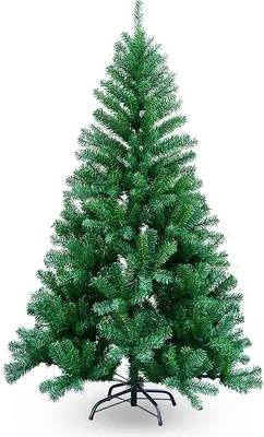 Zdjęcie produktu dla Yakimz Choinka Dekoracja świąteczna z tworzywa sztucznego ze stojakiem 180 cm zielona