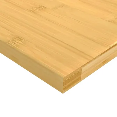 Produktbild von " "Schweberegal schlichte Design - Hängeregal 10Kg belastbar - Wandregal 60x20x1,5 cm Bambus NeuMöbel 5654320
