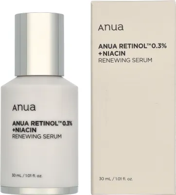 Image de Sérum régénérant Anua au rétinol 0,3 % et à la niacine, 30 ml