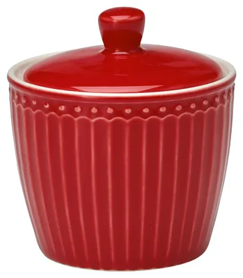 Immagine prodotto di Zuccheriera in porcellana Alice Red