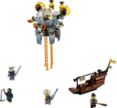 Produktbild von LEGO NINJAGO Flying Jelly Sub, Bausatz, 8 Jahr(e), 341 Stück(e), 430 g
