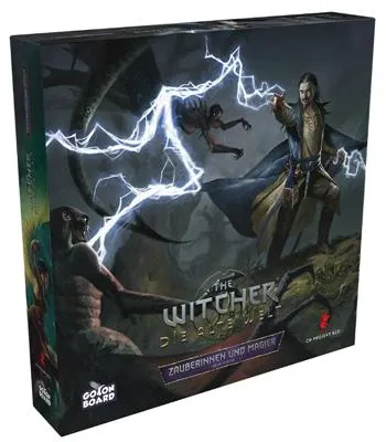 Produktbild von Asmodee The Witcher: Die Alte Welt Zauberinnen und Magier, Brettspiel-Erweiterung, Strategie, 14 Jahr(e), 90 min
