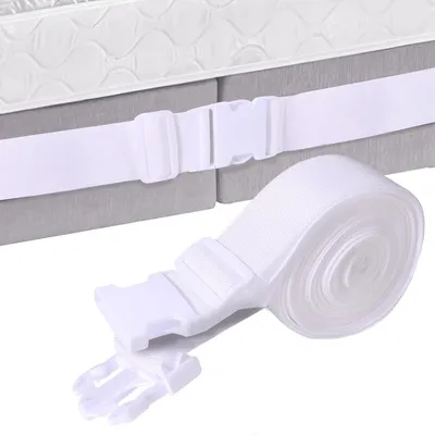 Image de Sangles de fixation pour matelas, longueur 10 mètres, avec boucle de serrage, en polyester