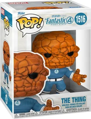 Productafbeelding van Marvel Funko Pop! Vinylfiguur - The Thing, Fantastic Four, verzamelobject
