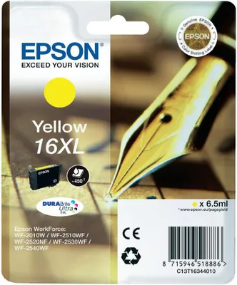 Produktbild von Epson 16XL Druckerpatrone gelb