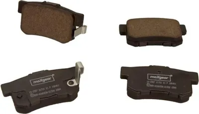 Produktbild von MAXGEAR Bremsbeläge Satz Hinten Bremsklötze für SUZUKI SWIFT III (MZ, EZ) 19-3387