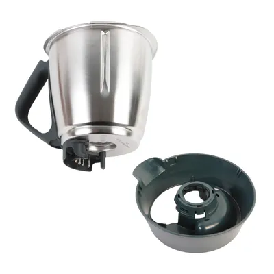 Produktbild von Original Mixtopf mit Mixtopf Fuß für Vorwerk Thermomix TM5 - Original Ersatzteil