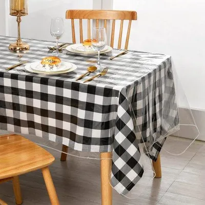 Produktbild von Famanu Tischdecken-Schutz Transparent - 137 cm x 240 cm