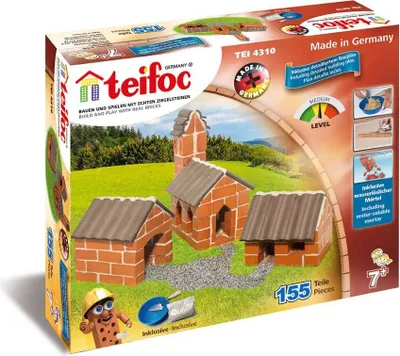 Produktbild von teifoc Steinbaukasten 4310 - Dorf