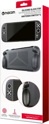 Obrázok produktu pre Nacon silikonisuoja, Nintendo Switch 2, musta