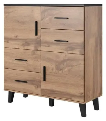 Productafbeelding van Cama KOMODA LOTTA 110 2D4S WOT+B: Woonkamerkast met 2 deuren