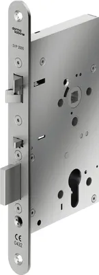 Image de Dormakaba SVP 2271 Serrure de porte de secours Serrure à encastrer têtière 20 mm gauche Acier