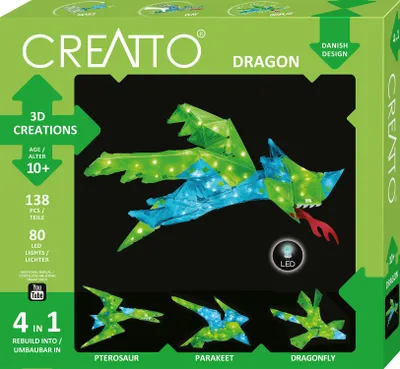 Produktbild von Kosmos CREATTO Drache, Tiere, 10 Jahr(e)