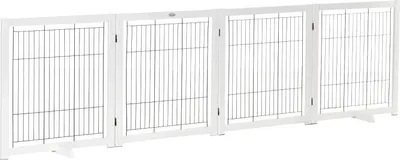 Produktbild von Pawhut PawHut Sicherheitsgitter - Holz - 305 x 35,5 x 82 cm