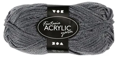 Obrázek produktu pro Creativ Company 421720, Šedá, Akrylový, 80 m, 40 °C, 50 g