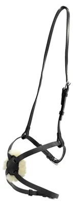 Produktbild von Zilco Pony Grackle Nasenriemen Schwarz