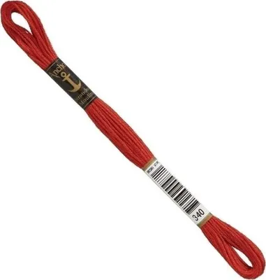 Zdjęcie produktu dla Anchor Stranded Bawełna 00340 8 m Przędza do haftu