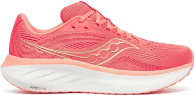 Produktbild von Saucony RIDE 18 Laufschuhe Damen CORAL/SALMON 40