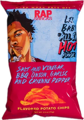 Produktbild von Rap Snacks Lil Baby "ALL IN" Hot Flavor (12 x 71g)