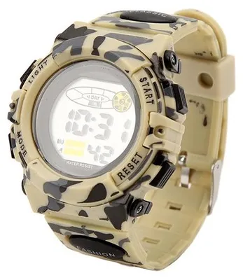 Produktbild von Outdoor-Uhren - Digitale Chronographen - Multifunktionelle Armbanduhren - Nachtlicht-Armbanduhren - Wasserdichte Armbanduhren - PolyurethanPlastik-Armband