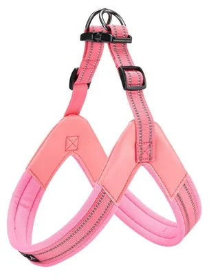 Produktbild von Hundegeschirr Reflektierend Step-in Nylon Brustgurt Rosa L