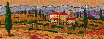 Produktbild von Stick it Toscana Landschaft XXL-Motiv ca. 30.700 Teile Nr. 42179 mit XXL-Steckvorlage
