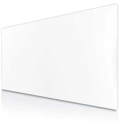 Image de Titanwolf - XXXL Tapis de souris surdimensionné 1600x800mm - Tapis de souris de jeu grand - 160x80 cm Sous-mains de table grande taille - améliore la précision et la vitesse - pour souris et clavier - Blanc