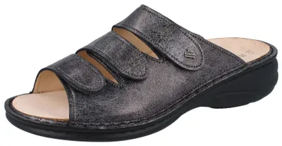 Immagine prodotto di Finn Comfort Hellas mulo da donna, pelle, platino (grigio), confortevole - Marca Finn Comfort, grigio, pelle (magila)