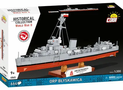 Produktbild von COBI ORP Błyskawica, Konstruktionsspielzeug, (Maßstab 1:300)