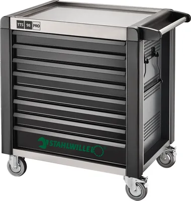 Produktbild von STAHLWILLE Werkstattwagen 98/8 PRO 8 Schubl. 651 x 1001 x 1020 mm  anthrazit, RAL 7016; schwarz, RAL 9005