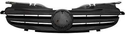 Produktbild von DIEDERICHS 1635242 Kühlergrill Frontgrill passend für MERCEDES-BENZ SLK (R170) Schwarz Glänzend