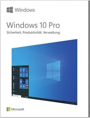 Immagine prodotto di Microsoft Windows 10 Pro 64 Bit - SystemBuilder - 1 licenza - Francese