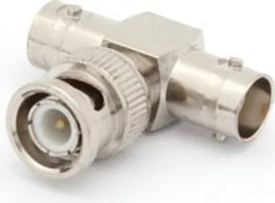 Produktbild von BNC-Y-Adapter BNC-Stecker auf 2x BNC-Buchse