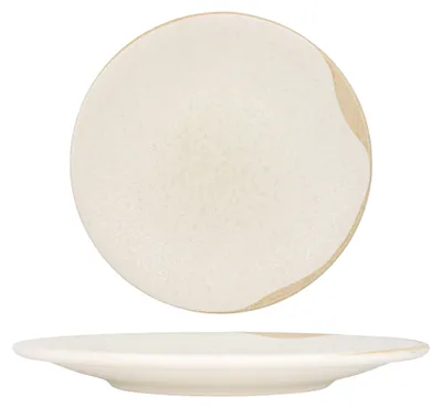 Imagen del producto de Plato para servir de Kütahya Porselen, diseño "Sand Wind", porcelana, 27 cm