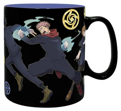 Thermo-Becher Jujutsu Kaisen, 460 ml, Keramik, offiziell