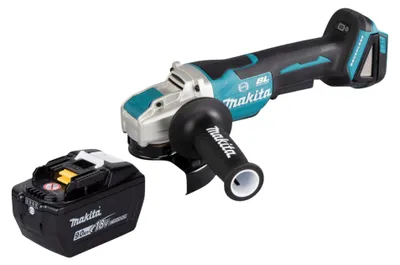 Image de Makita DGA 520 ZX1 Meuleuse d'angle sans fil 18 V 125 mm X-LOCK Brushless Solo - sans batterie, sans chargeur