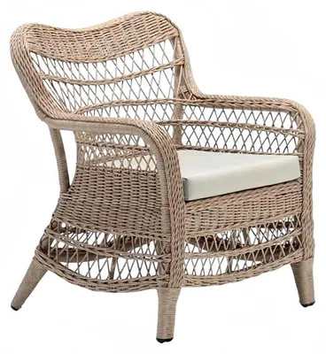 Produktbild von Sessel Design Terrasse Couch Sofa Sitzer Rattanb Polster Luxus Sitz Relax