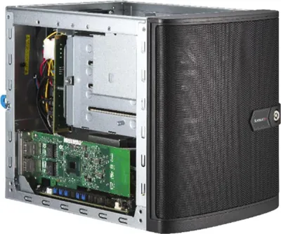Produktbild von Barebone Server Supermicro Micro Tower Server (X13SCL-IF. CSE-721TQ-350B2)