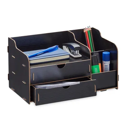 Produktbild von relaxdays Schreibtisch Organizer mit Schubladen