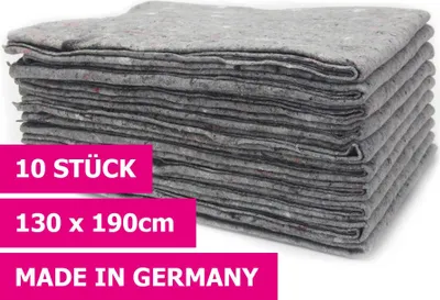 Produktbild von Primaflor Umzugsdecken PRO - 10 Stk - Möbeldecke - Transportdecke - Packdecken - Möbelpackdecke - Möbelschutz für Umzug & Transport