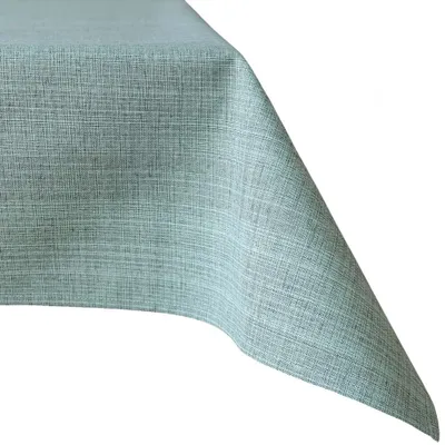 Immagine prodotto di Tovaglia da giardino verde menta rettangolare 130x160 cm lavabile