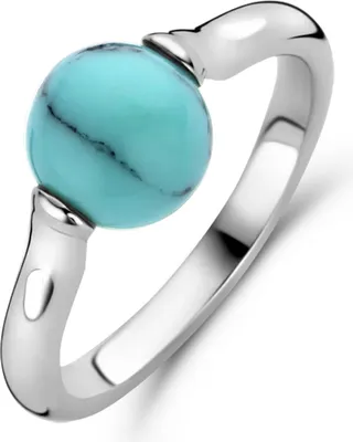 Produktbild von 12290TQ Ring mit Kugel türkis 12290TQ Ti Sento Milano