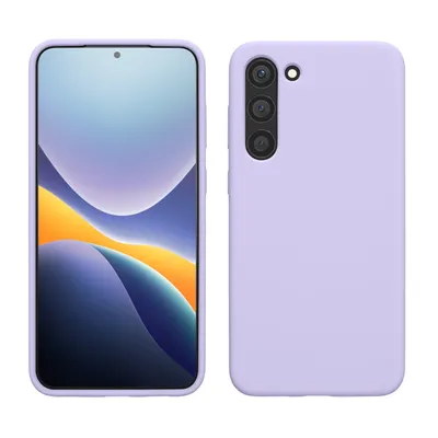 Produktbild von kwmobile Hülle kompatibel mit Samsung Galaxy S23 Plus Hülle - dünnes Silikon Handy S23 Plus Case - stoßfeste Handyhülle weiche Oberfläche - Kabelloses