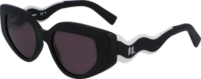 Produktbild von Karl Lagerfeld 6144s Damen-sonnenbrille Golden Black 2/CAT3 Mann Golden Black 2/CAT3