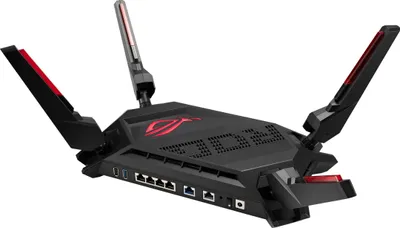 Obrázok produktu pre ASUS GT-AX6000 AiMesh bezdrátový router Gigabit Ethernet Dvoupásmový (2,4 GHz / 5 GHz) Černá