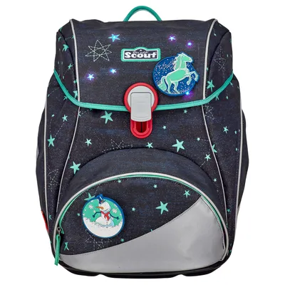 Produktbild von Scout Scout Alpha Exklusiv DIN LED - Schulranzen Set 4tlg.